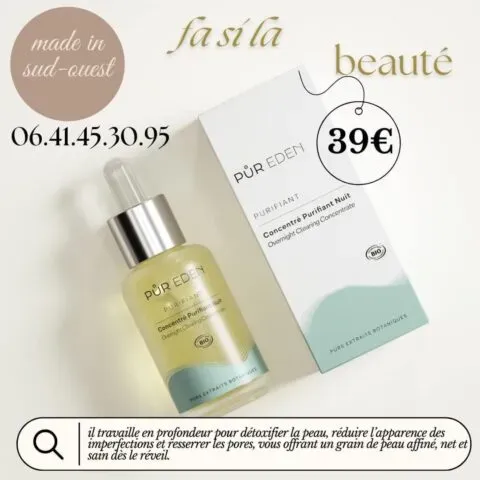 Concentré purifiant nuit