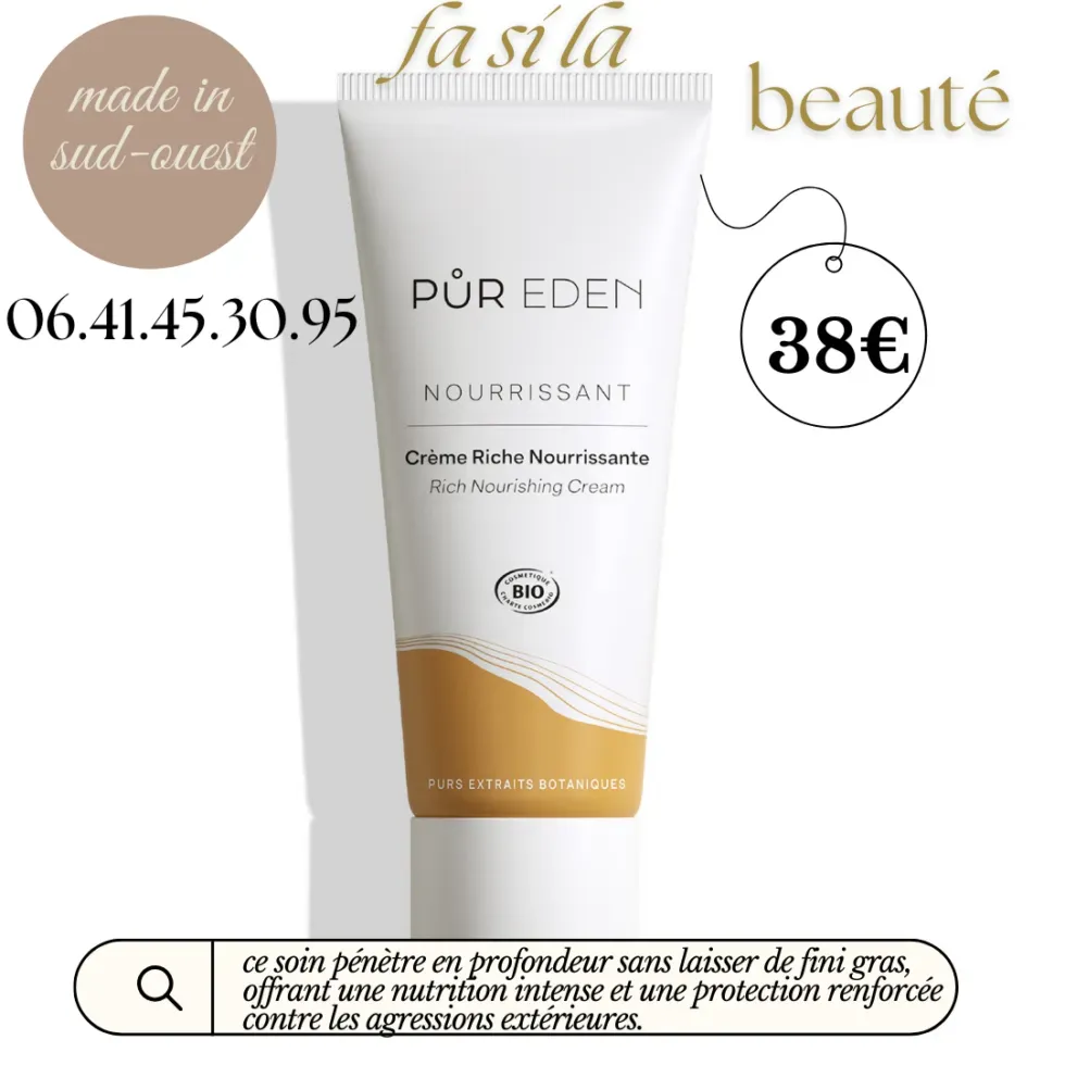 Crème riche nourrissante