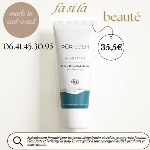 Crème riche hydratante