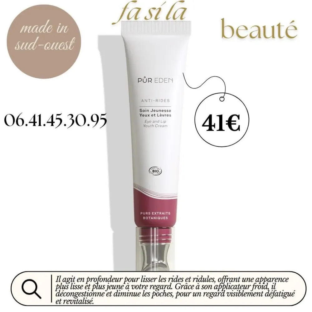 Soin jeunesse yeux et lèvres