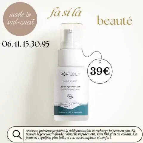 Sérum hydratant 24H